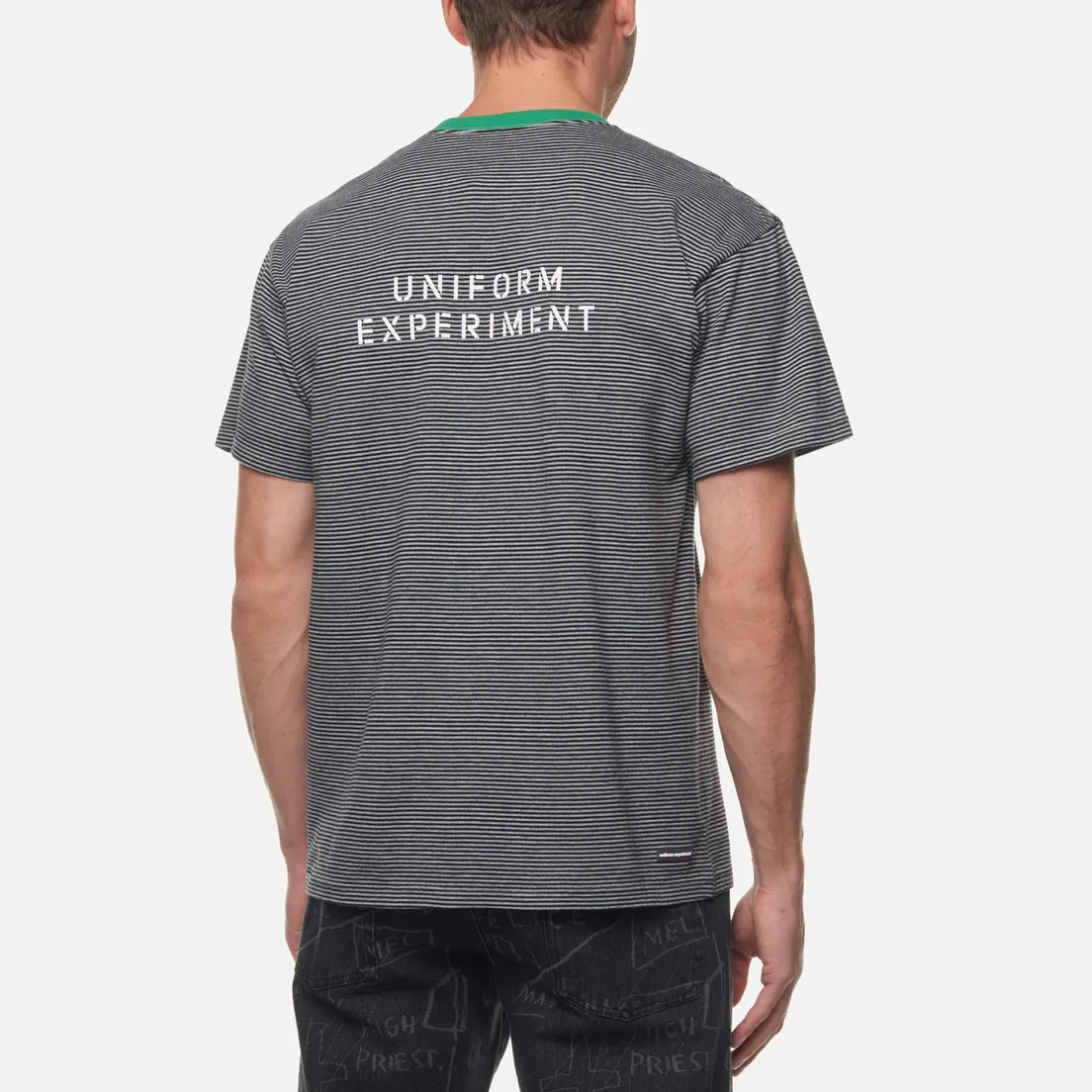uniform experiment Мужская футболка Trim Color Border