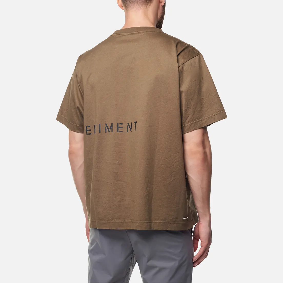 uniform experiment Мужская футболка Authentic Stencil Logo Wide