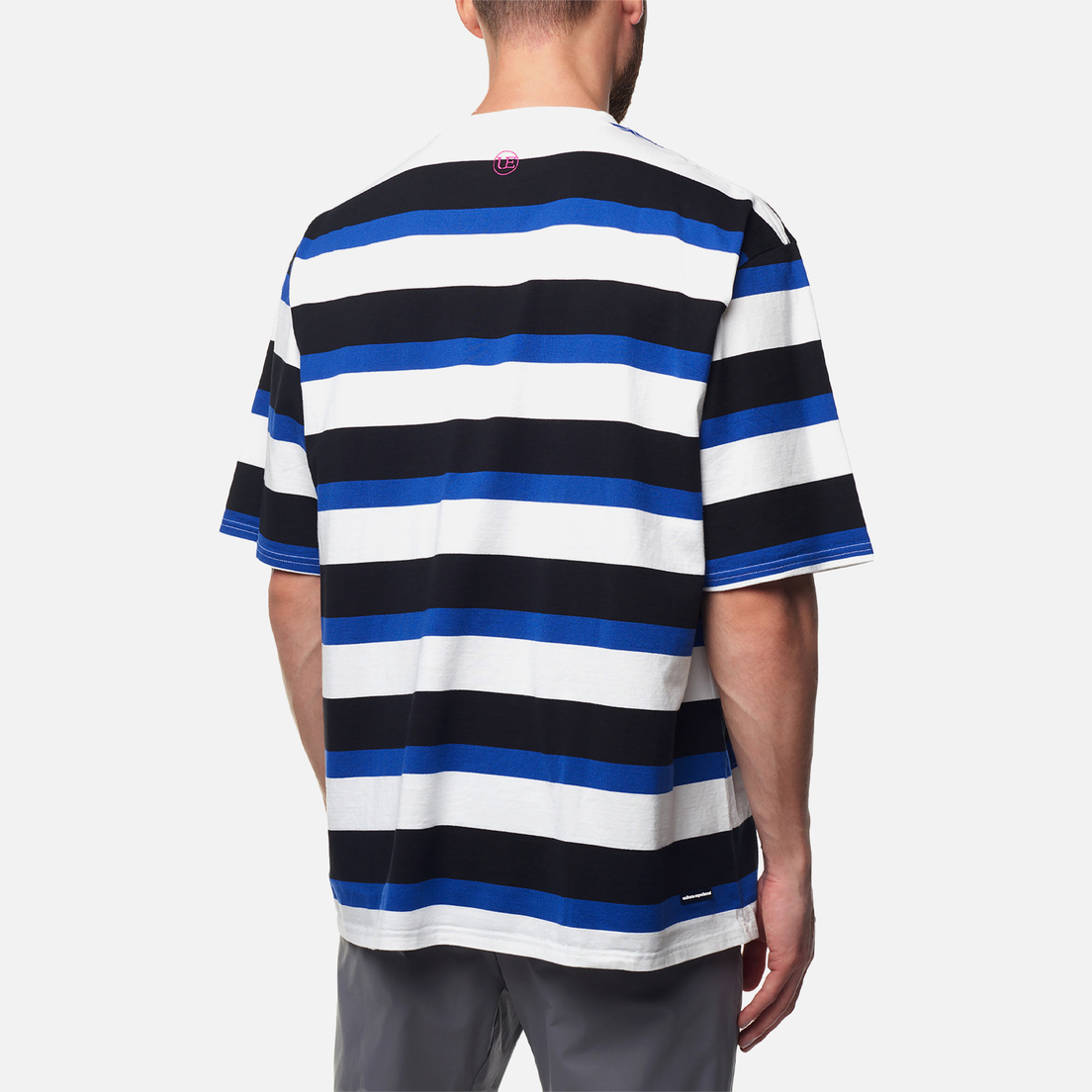 uniform experiment Мужская футболка Border Baggy