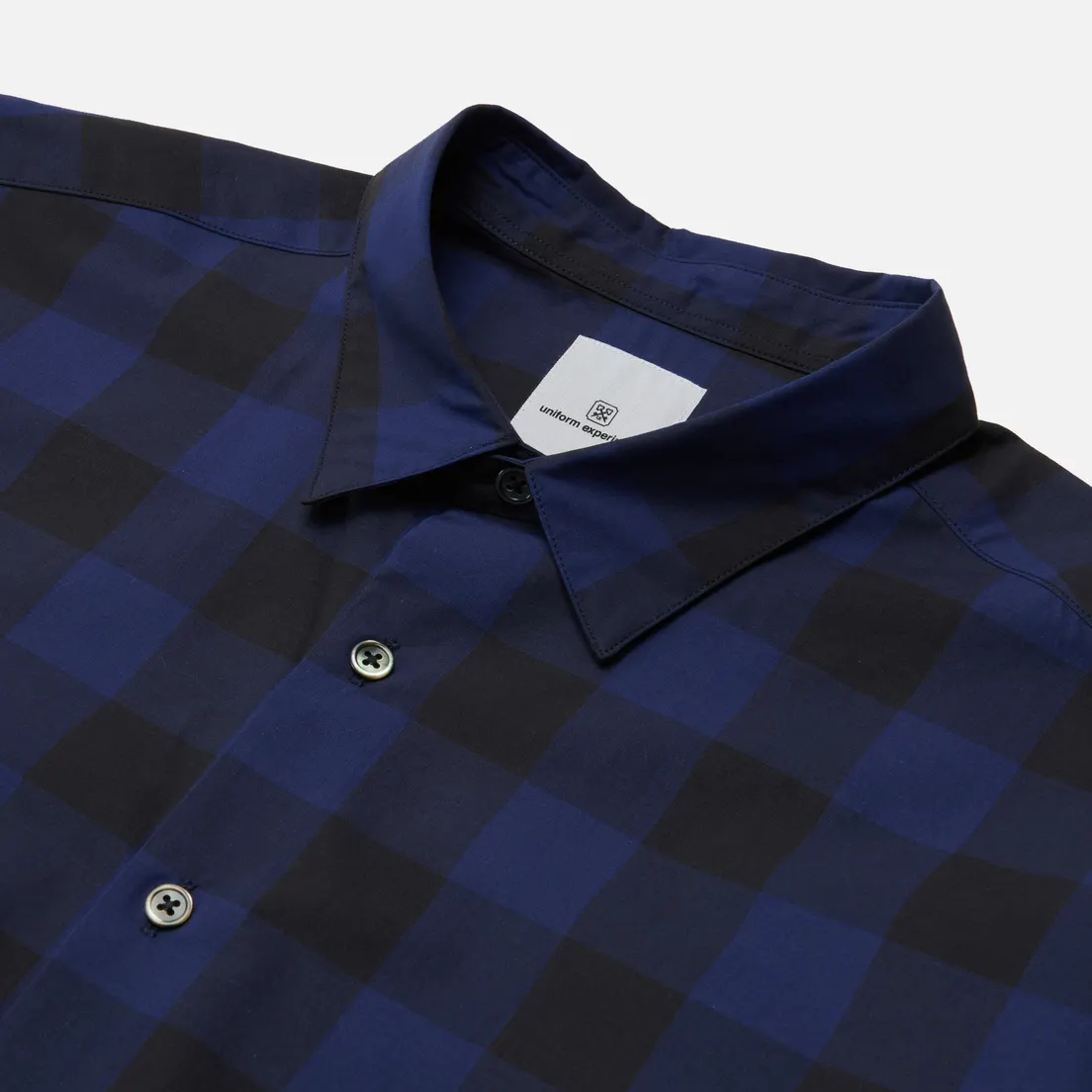 uniform experiment Мужская рубашка Logo Regular Collar Baggy