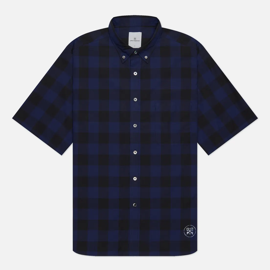uniform experiment Мужская рубашка Yoke Logo Print B.D Big