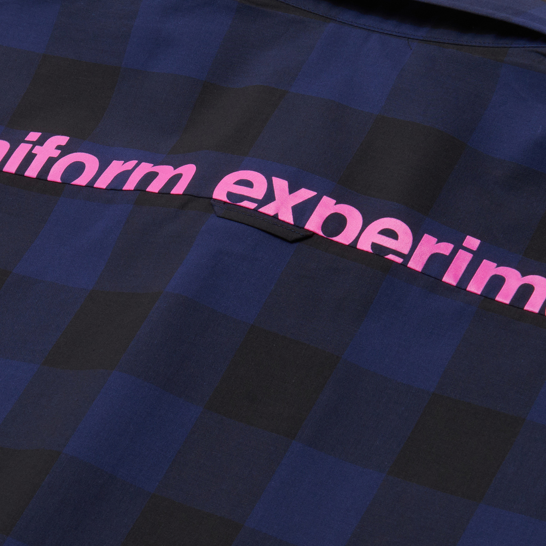 uniform experiment Мужская рубашка Yoke Logo Print B.D Big