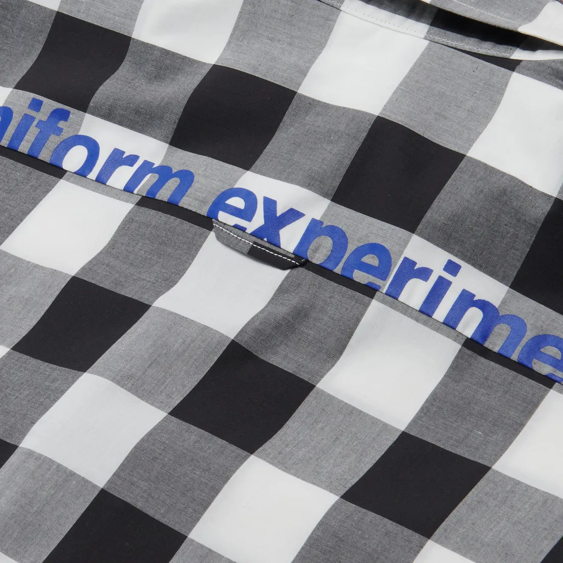 uniform experiment Мужская рубашка Yoke Logo Print B.D Big