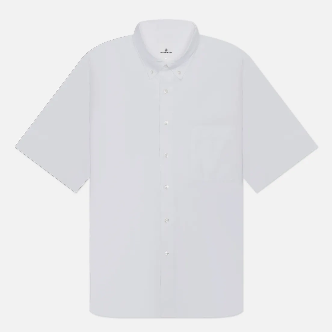 uniform experiment Мужская рубашка Yoke Logo Print B.D Big