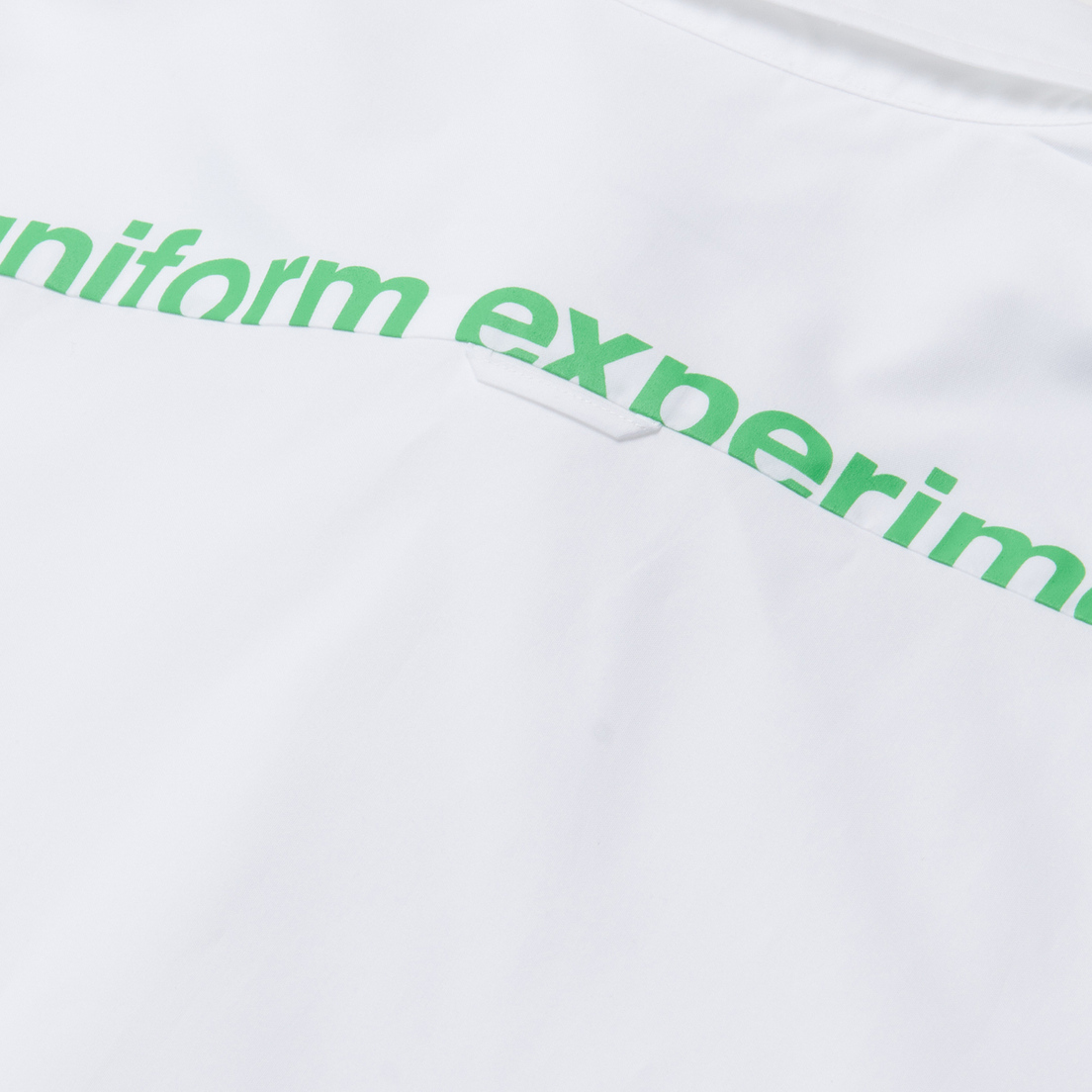 uniform experiment Мужская рубашка Yoke Logo Print B.D Big