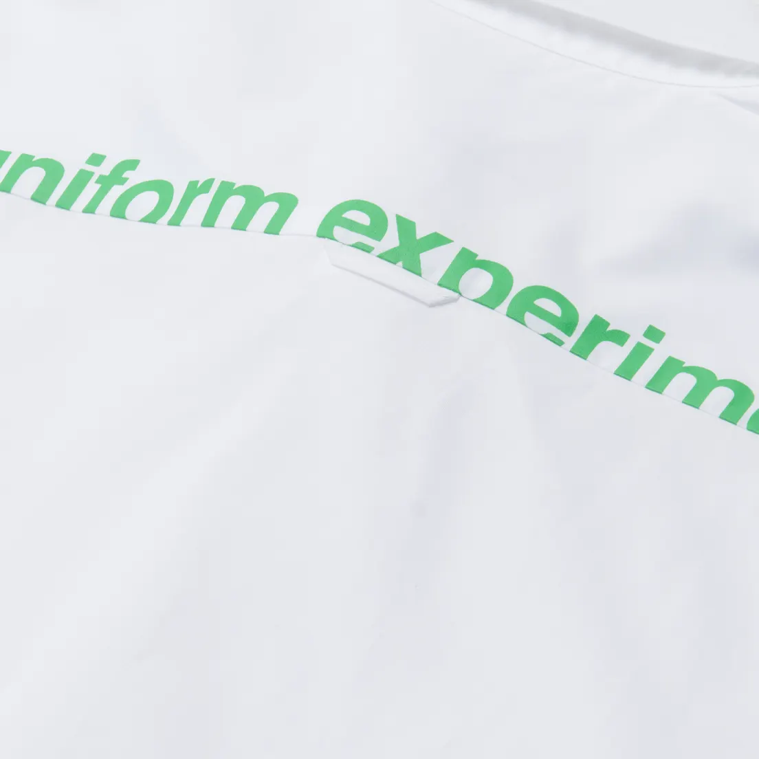 uniform experiment Мужская рубашка Yoke Logo Print B.D Big