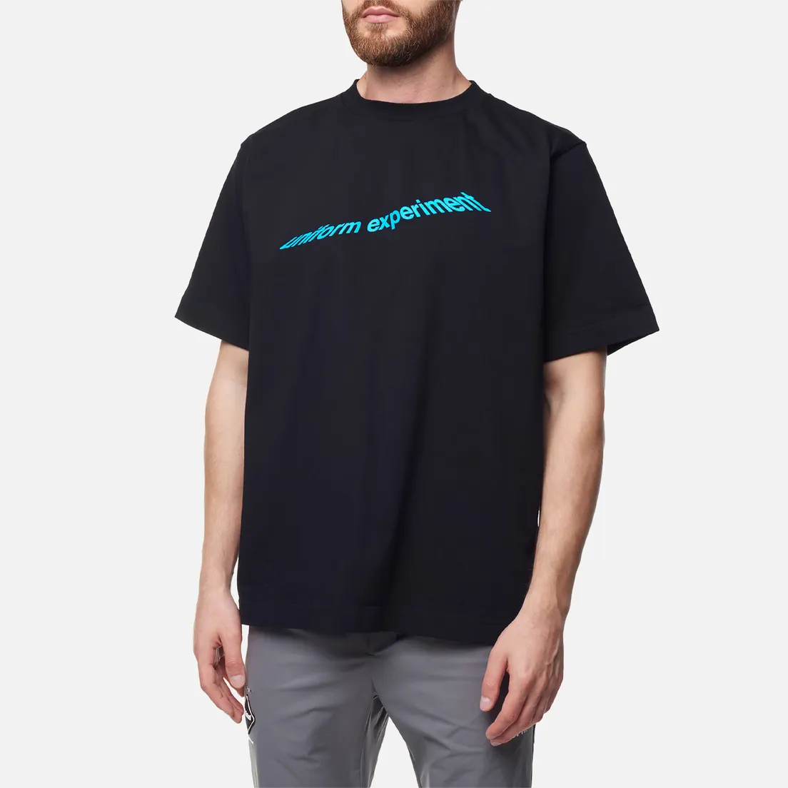 uniform experiment Мужская футболка Warp Logo Wide
