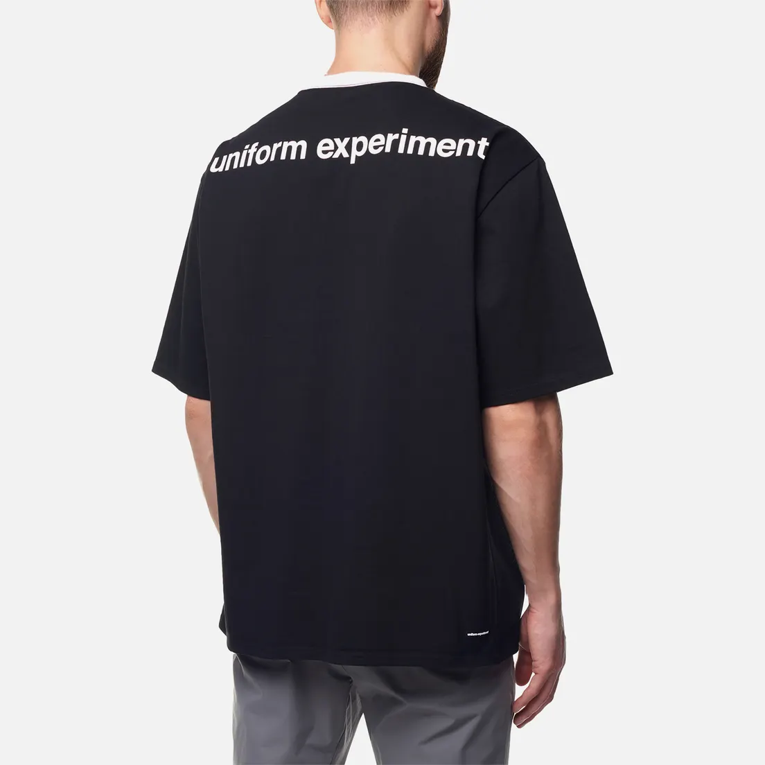 uniform experiment Мужская футболка Trim Color Baggy