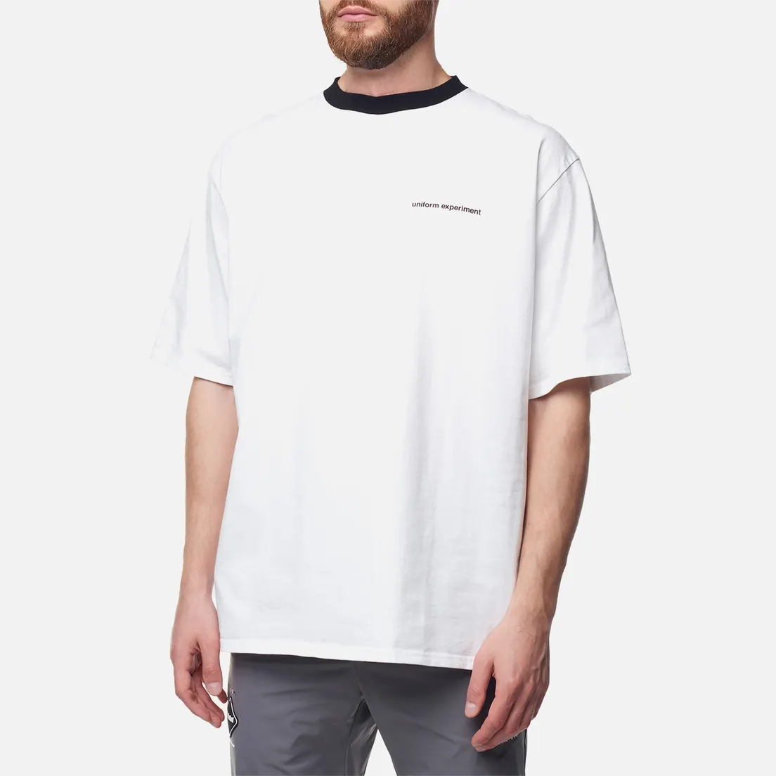 uniform experiment Мужская футболка Trim Color Baggy