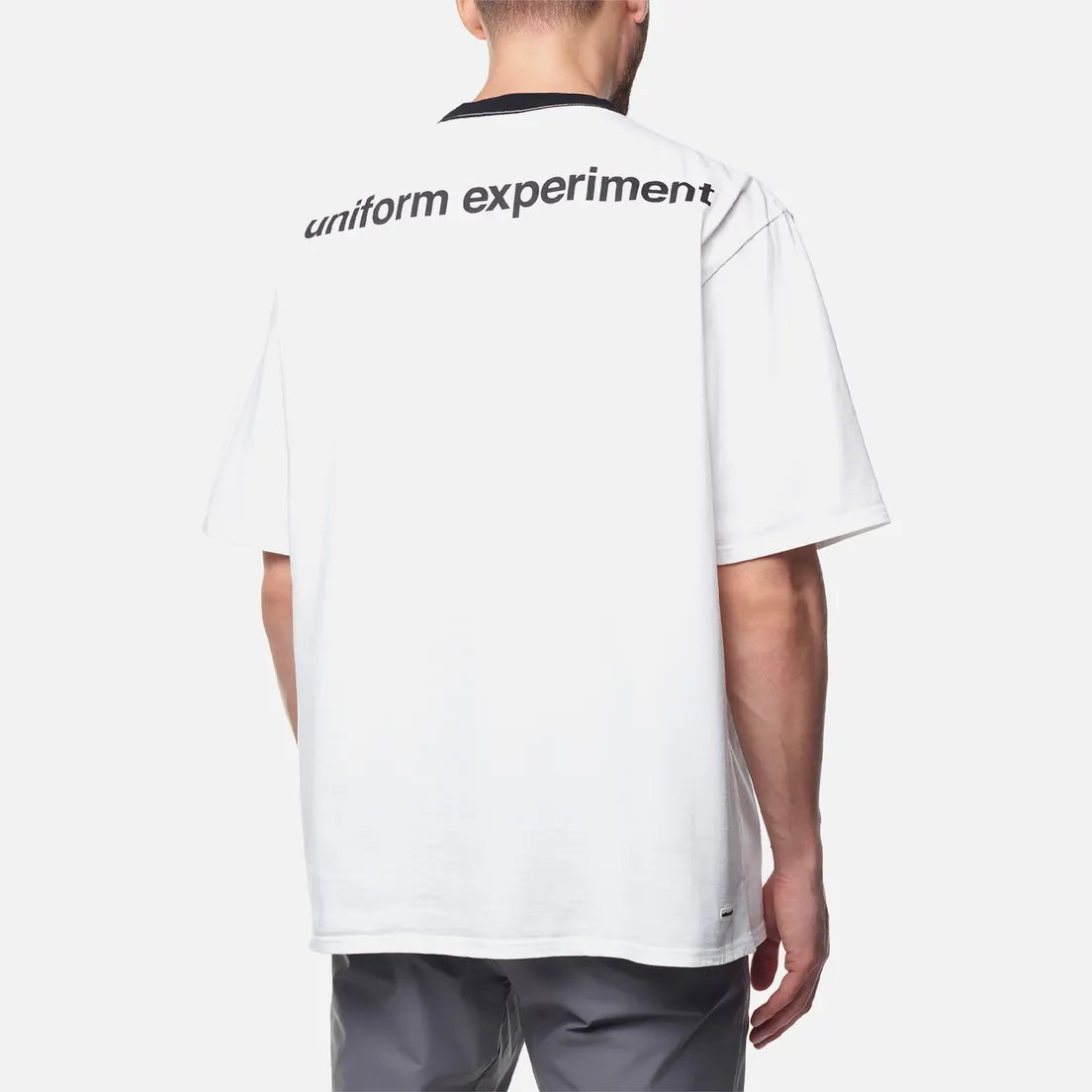 uniform experiment Мужская футболка Trim Color Baggy