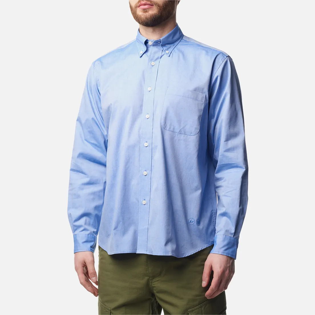 uniform experiment Мужская рубашка Giza Oxford B.D.