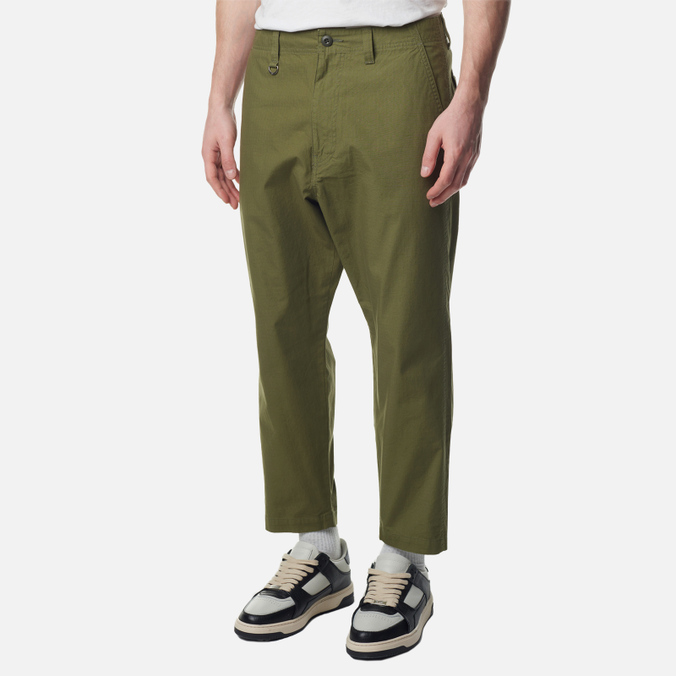 Мужские брюки uniform experiment Rip Stop Tapered Utility, цвет зелёный