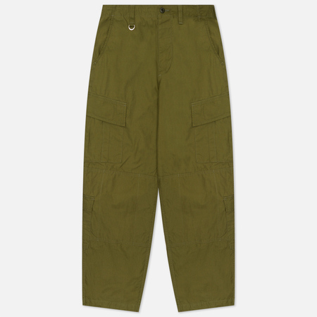 фото Мужские брюки uniform experiment rip stop tactical, цвет зелёный, размер s
