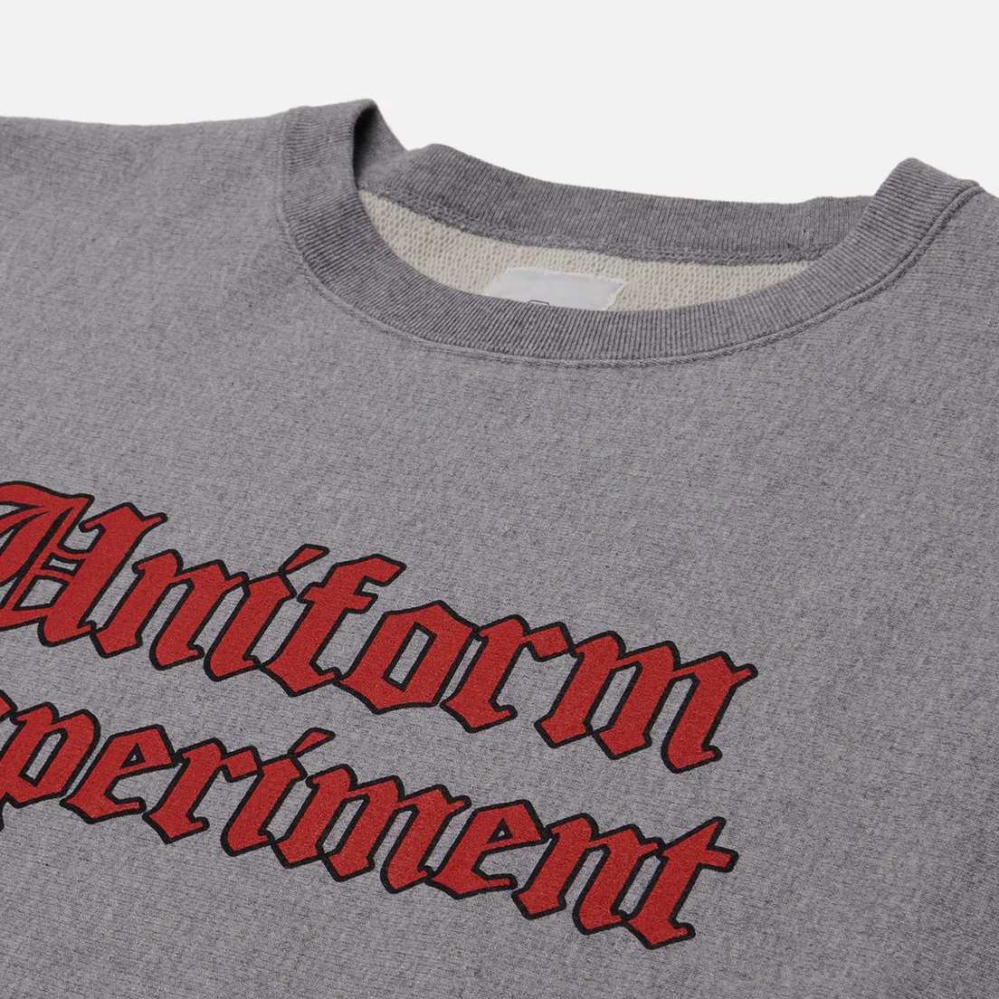 uniform experiment Мужская толстовка Gothic Logo Crew Neck