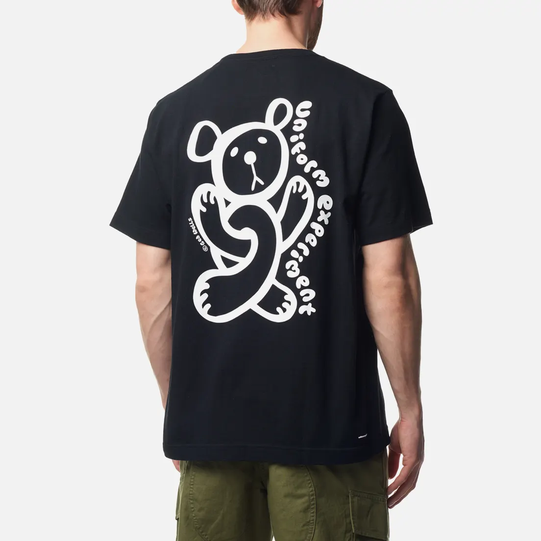 uniform experiment Мужская футболка Insane Monochrome Wide Teddy