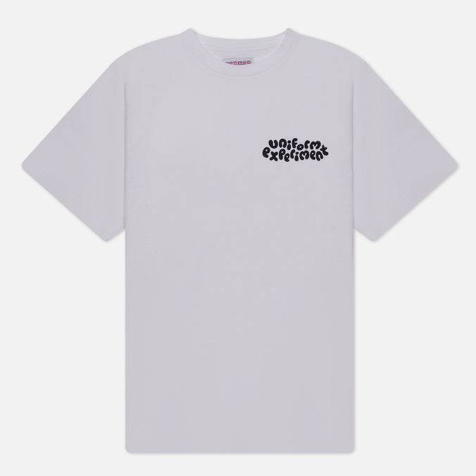 Мужская футболка uniform experiment Insane Monochrome Wide Strawberry, цвет белый