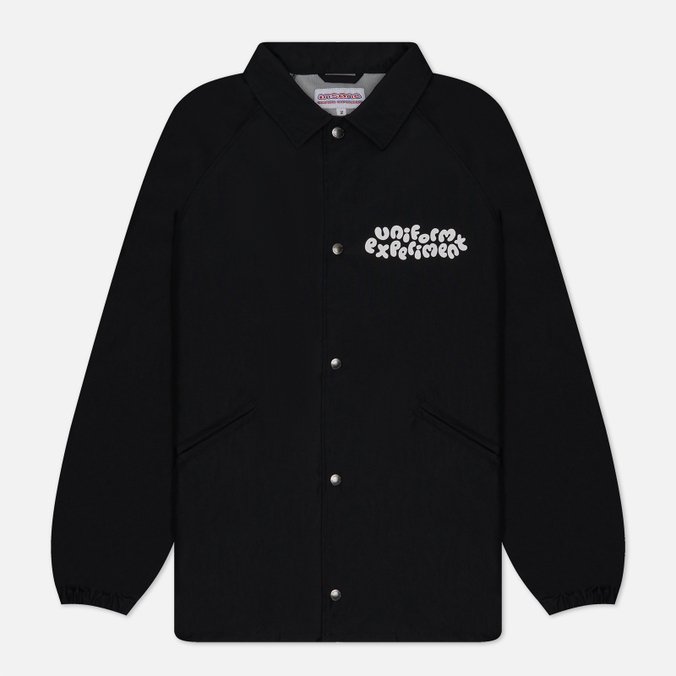 Мужская куртка ветровка uniform experiment Insane Coach Turtle, цвет чёрный