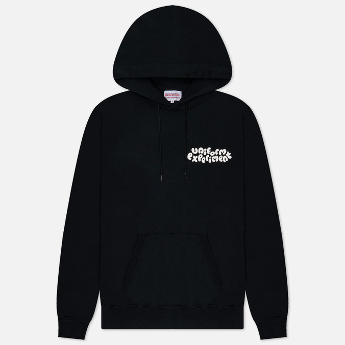 Мужская толстовка uniform experiment Insane Hoodie Teddy, цвет чёрный