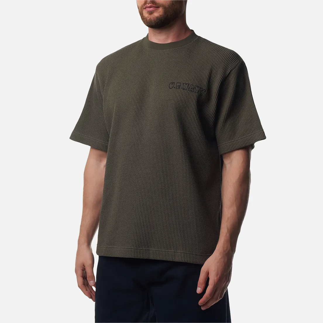 uniform experiment Мужская футболка x Koichi Yairi U.E. Navy Waffle