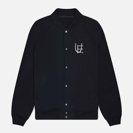 Мужская куртка бомбер uniform experiment Authentic Logo Varsity, цвет чёрный, размер S