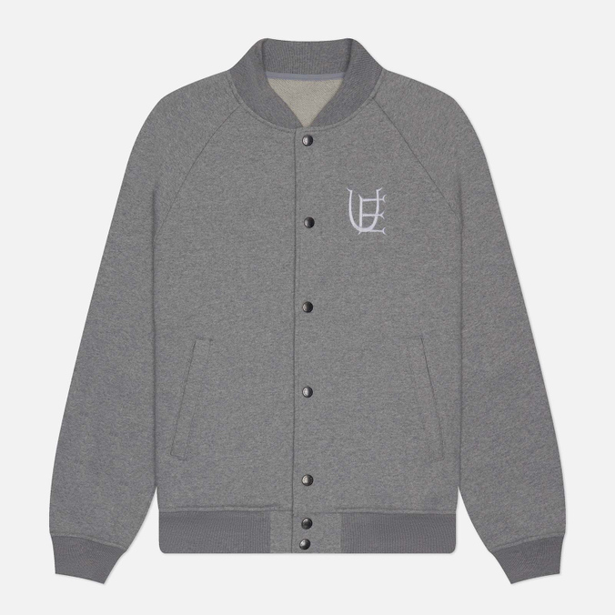 Мужская куртка бомбер uniform experiment Authentic Logo Varsity, цвет серый