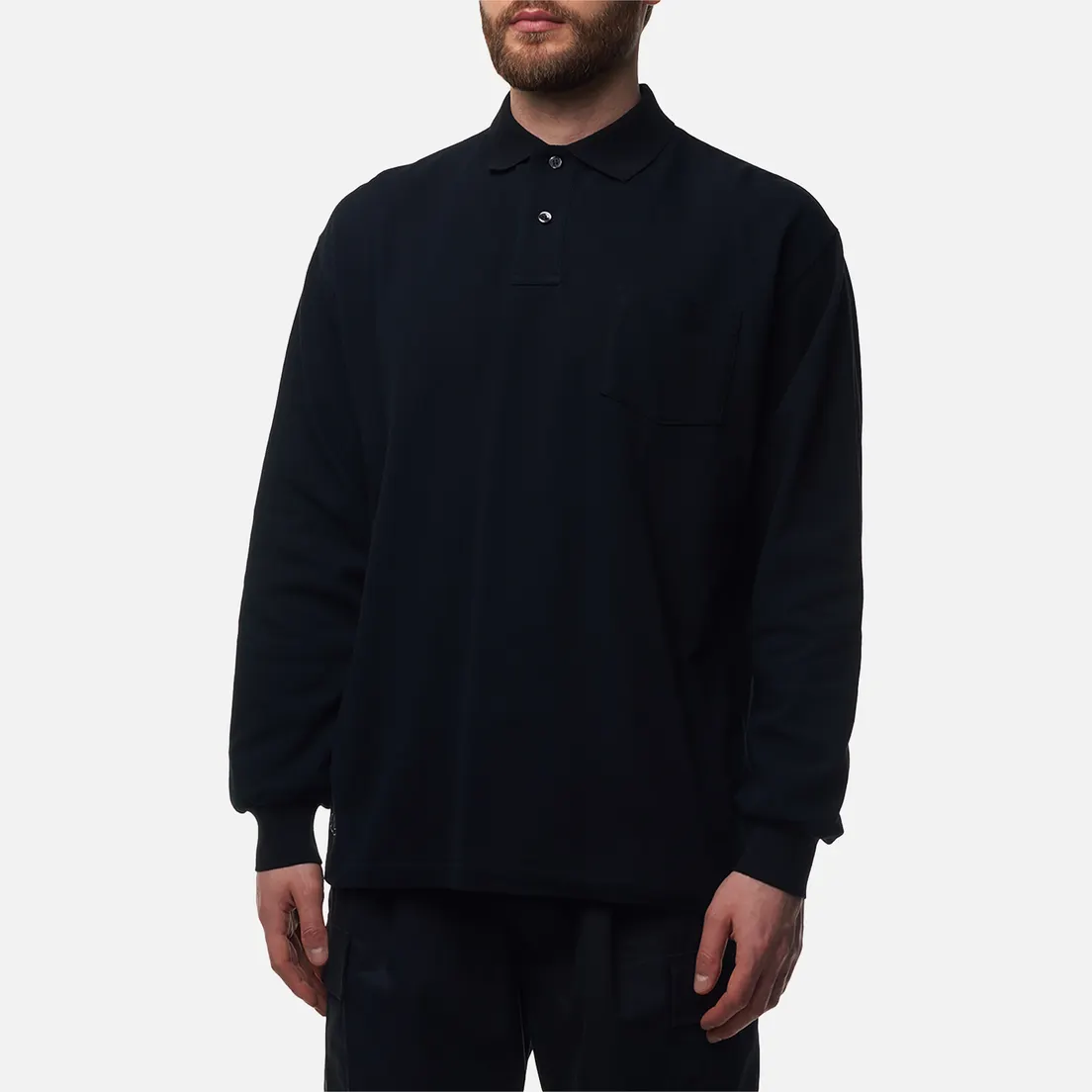 uniform experiment Мужской лонгслив Pocket Baggy Polo