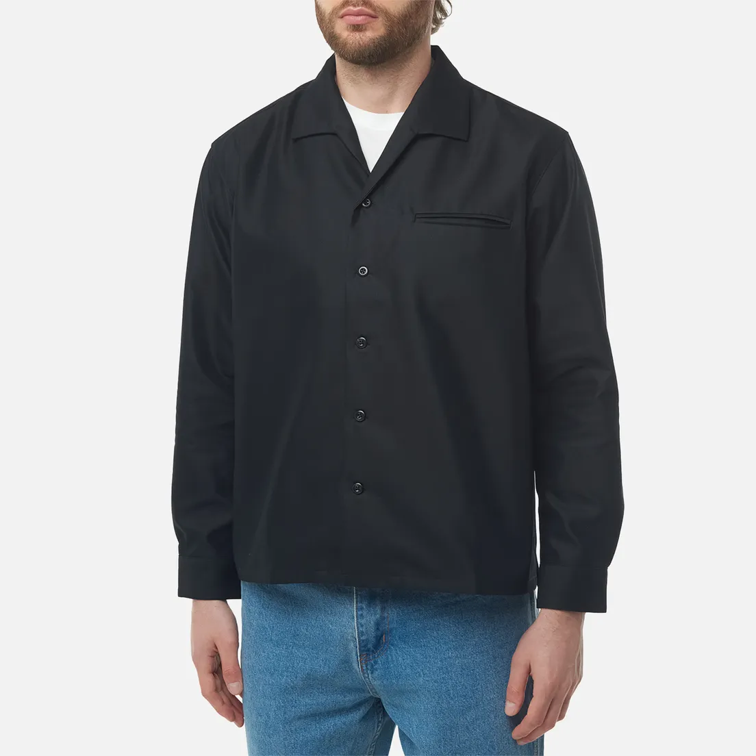 uniform experiment Мужская рубашка Italian Collar