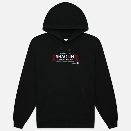 Мужская толстовка uniform experiment The Secret Of Shaolin Hoodie, цвет чёрный, размер XL