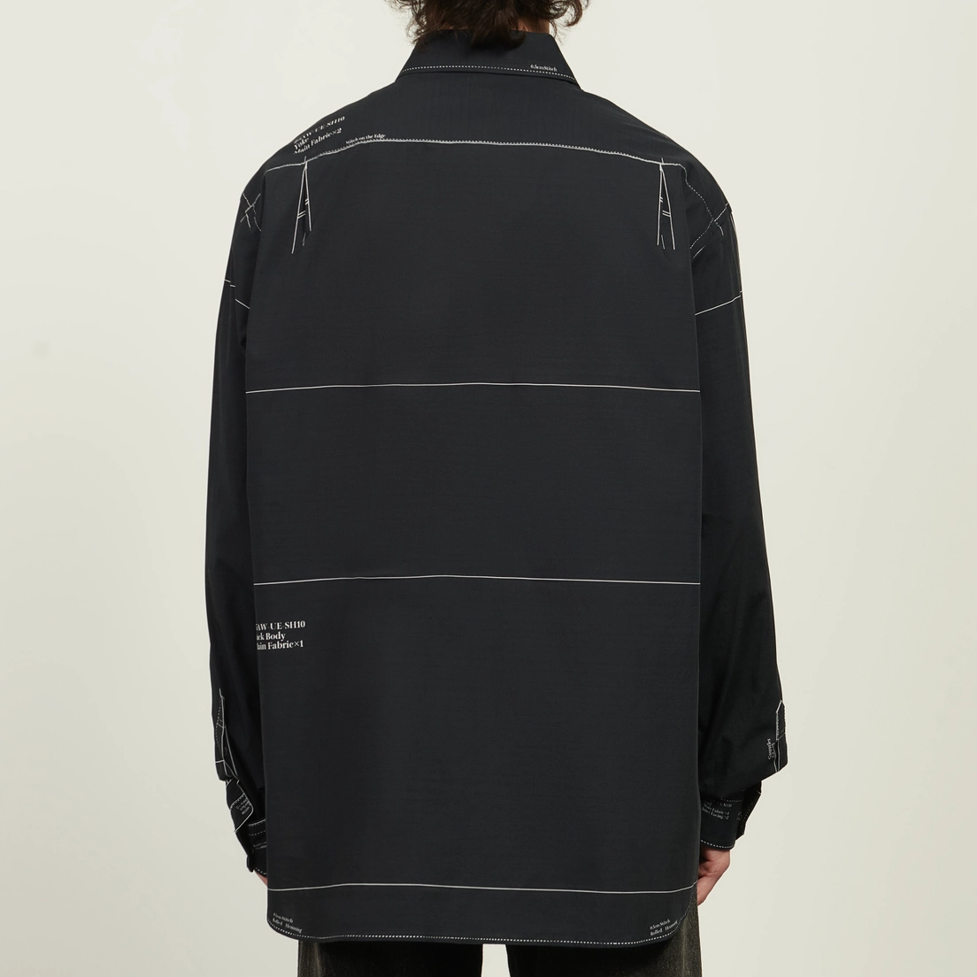 uniform experiment Мужская рубашка Map-Out