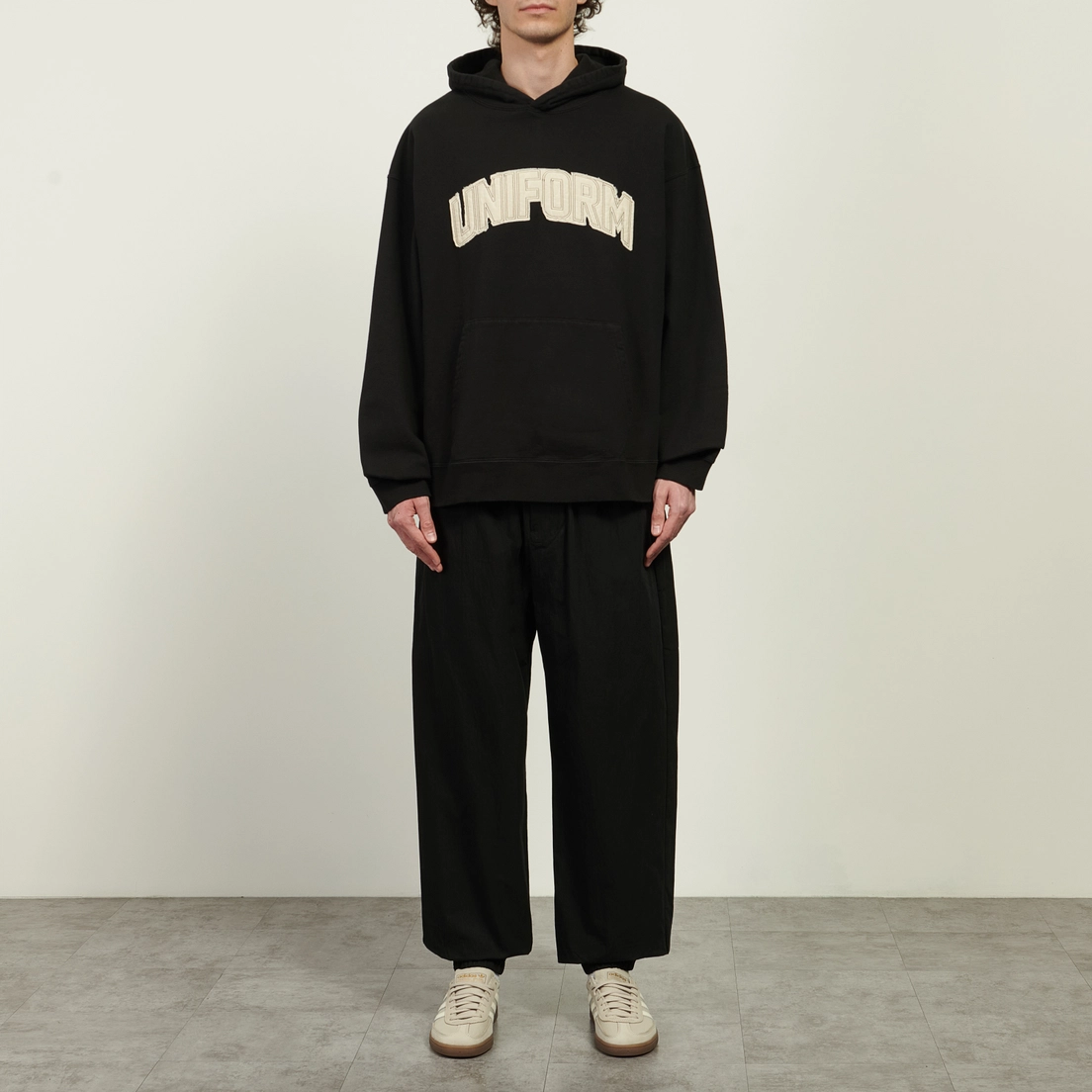 uniform experiment Мужская толстовка Cut-Out Logo Hoodie