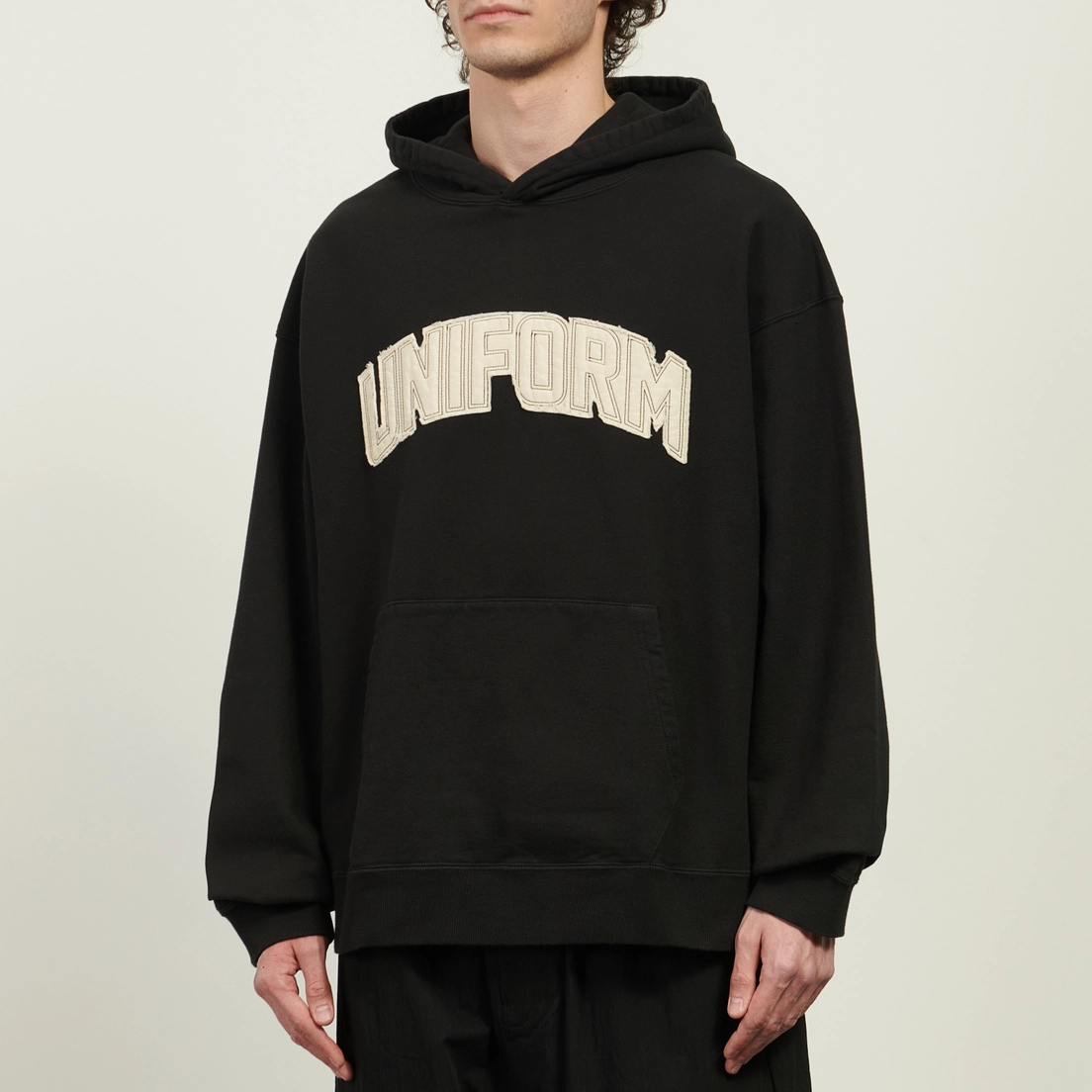 uniform experiment Мужская толстовка Cut-Out Logo Hoodie