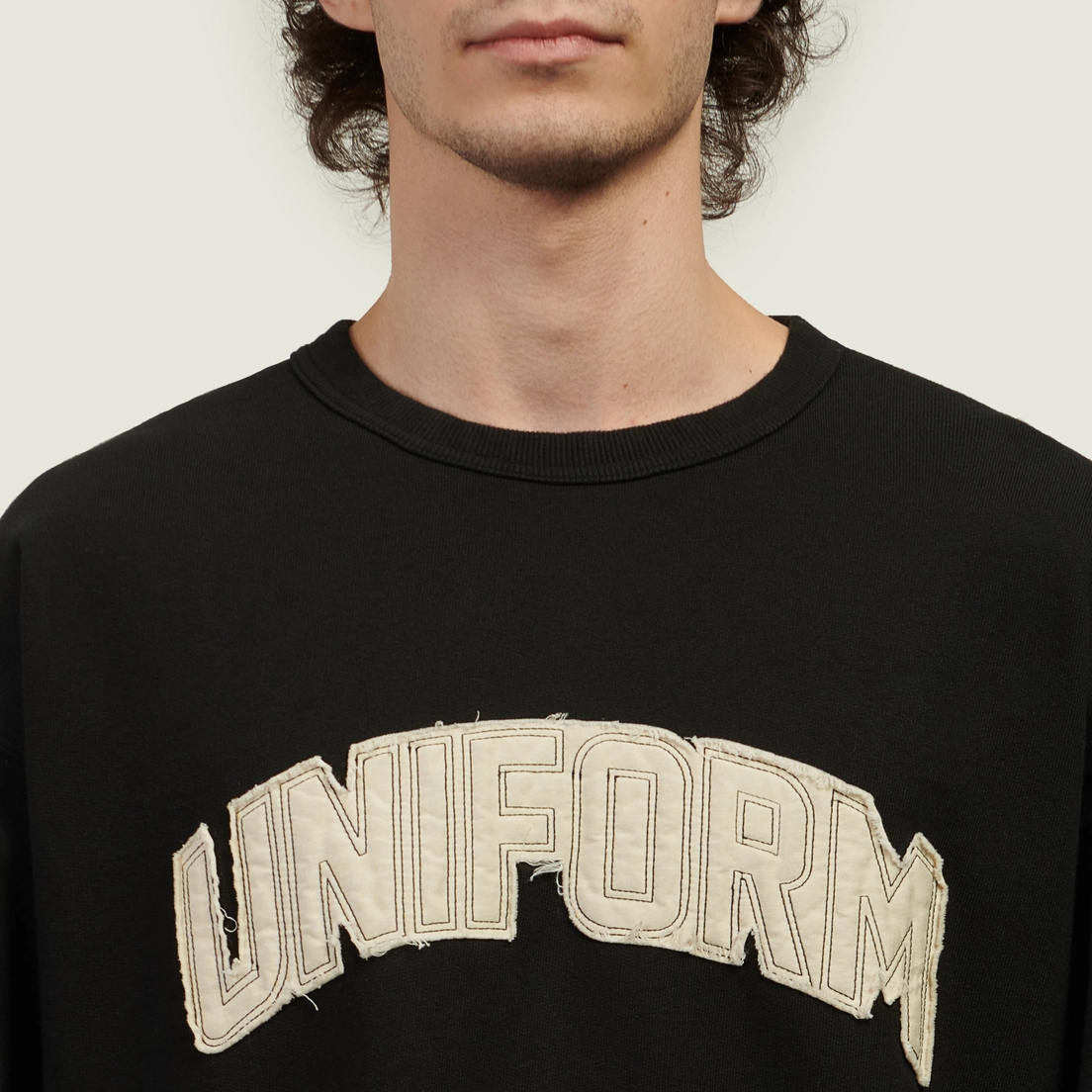 uniform experiment Мужская толстовка Cut-Out Logo