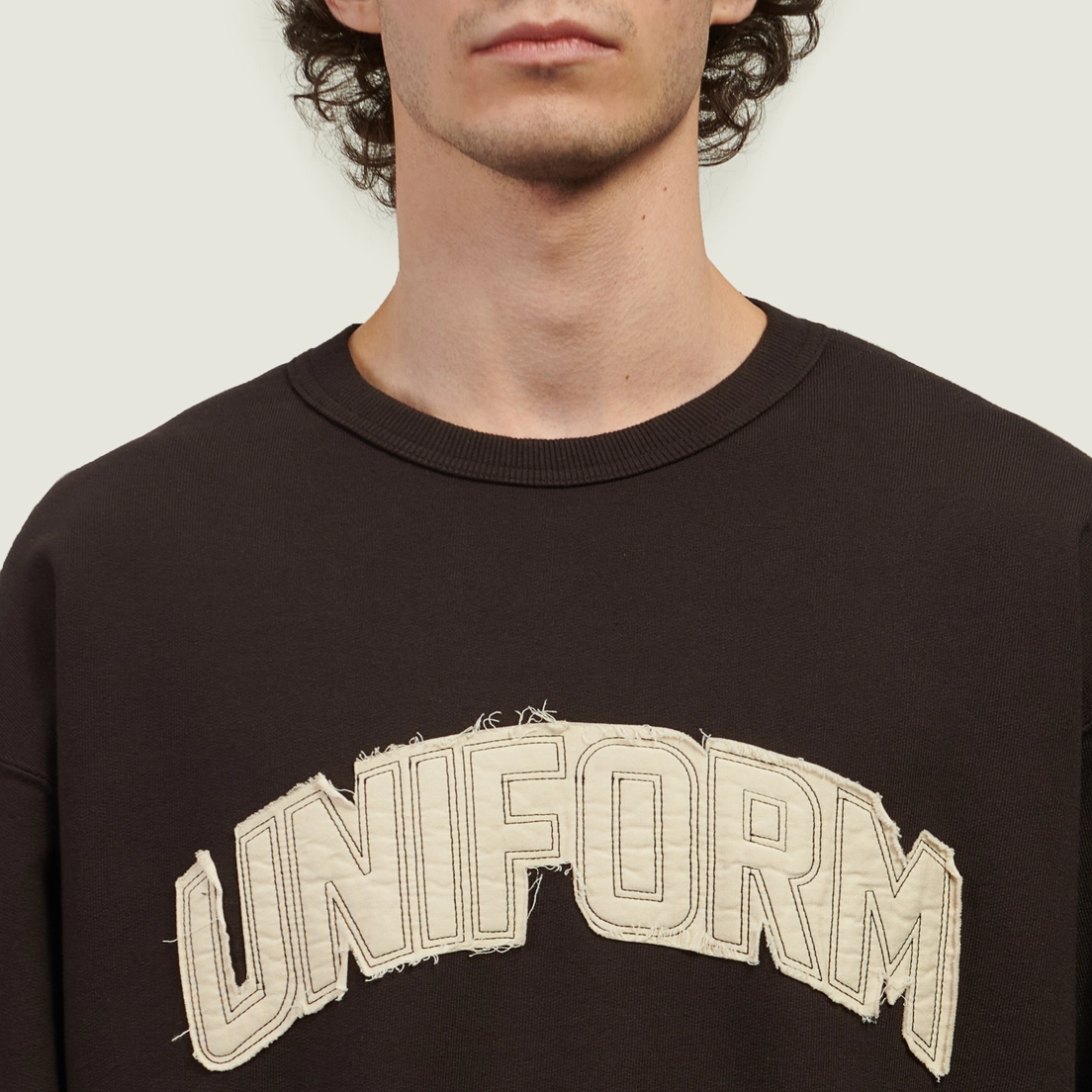 uniform experiment Мужская толстовка Cut-Out Logo