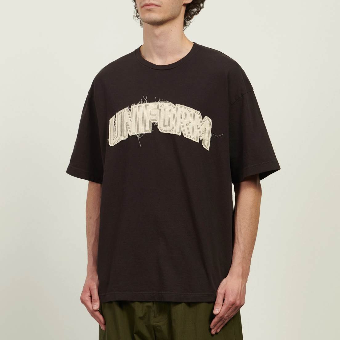 uniform experiment Мужская футболка Cut-Out Logo