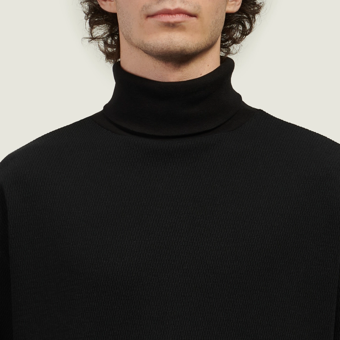 uniform experiment Мужской лонгслив Waffle Highneck