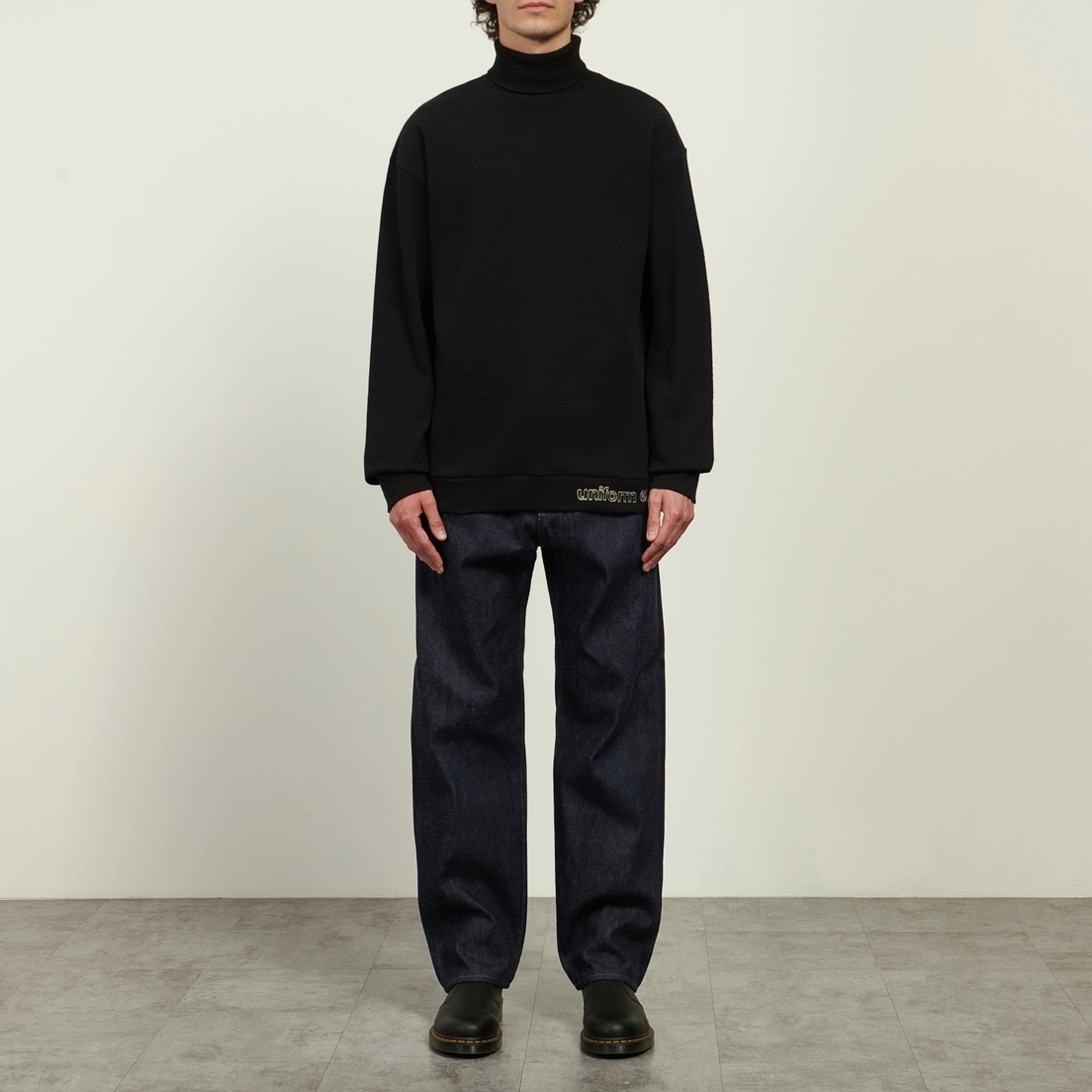 uniform experiment Мужской лонгслив Waffle Highneck