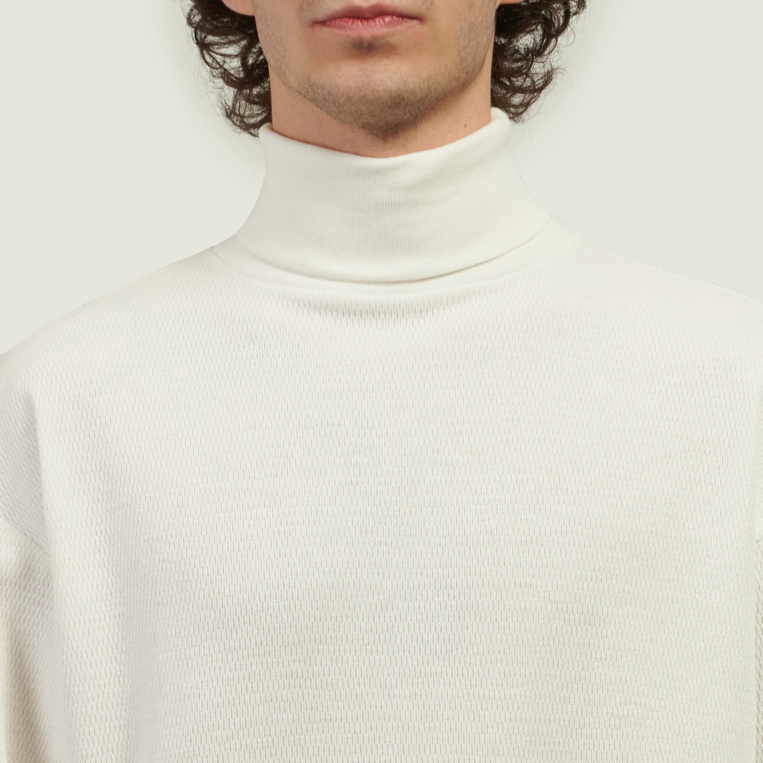 uniform experiment Мужской лонгслив Waffle Highneck