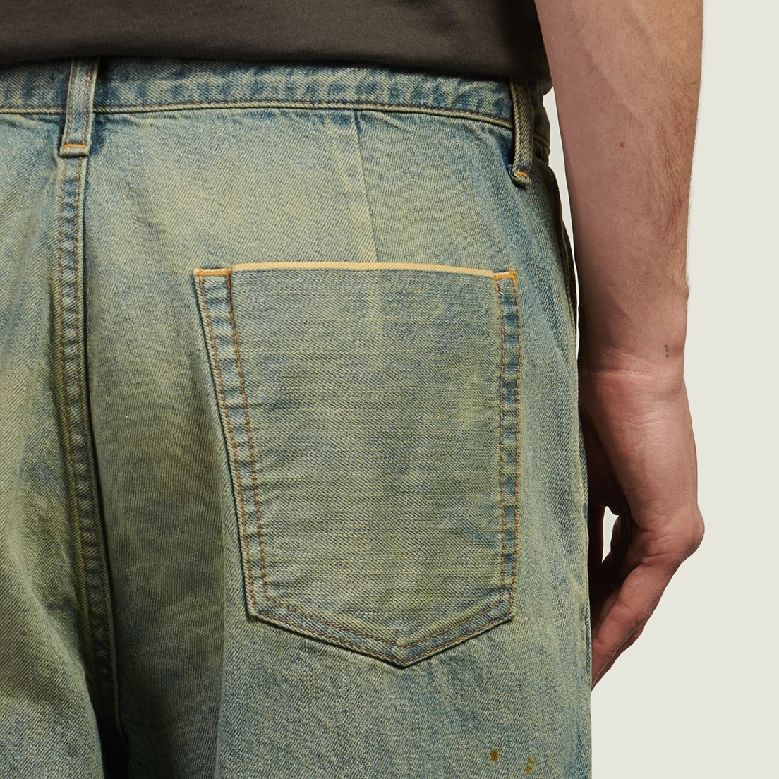 uniform experiment Мужские джинсы Fade Denim Bold-Fit Tuck