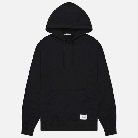 Мужская толстовка uniform experiment Silket French Terry Loose Hoodie, цвет чёрный