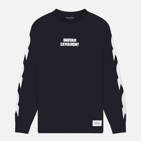 Мужской лонгслив uniform experiment Rocket Logo, цвет синий