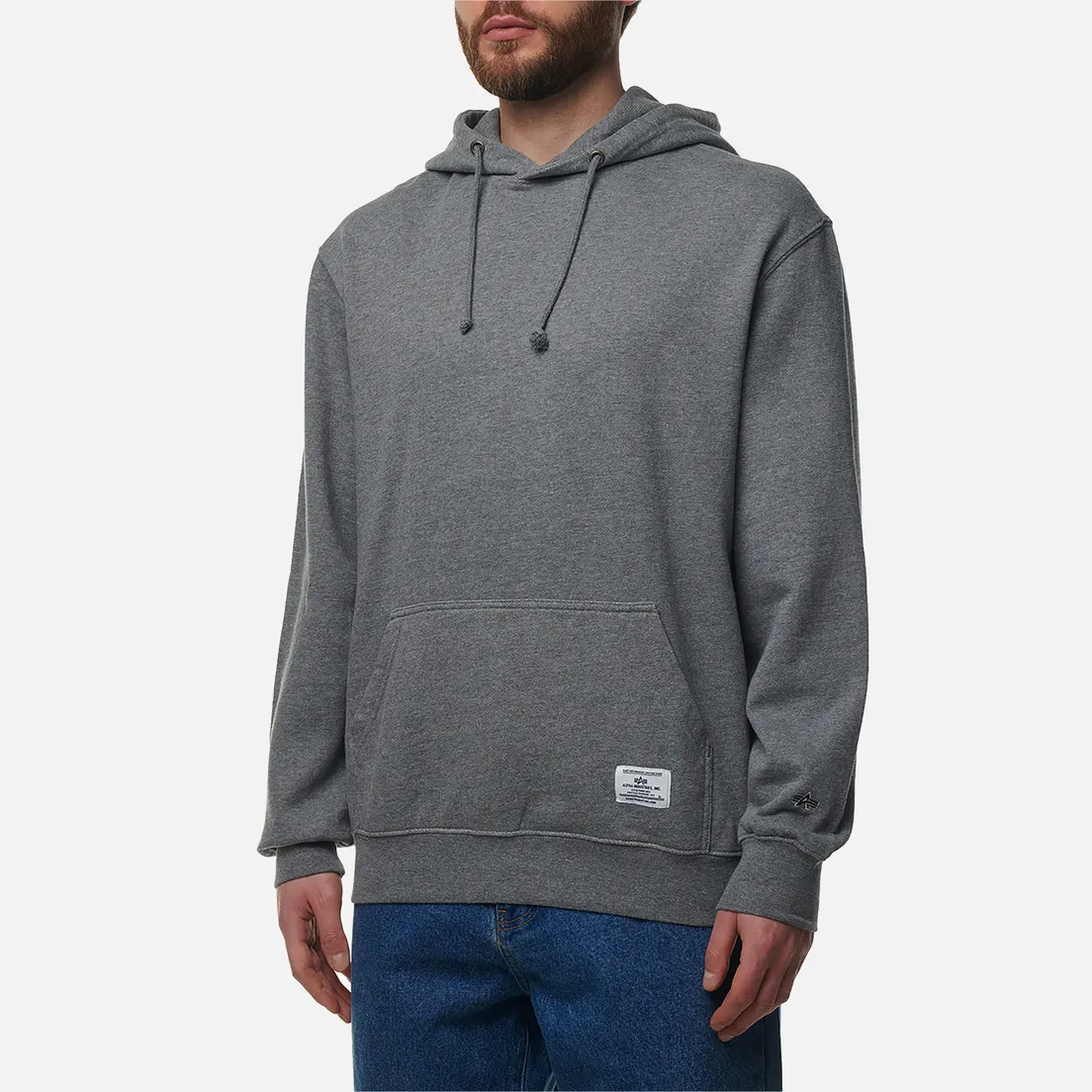 Alpha Industries Мужская толстовка Essential French Terry Hoodie