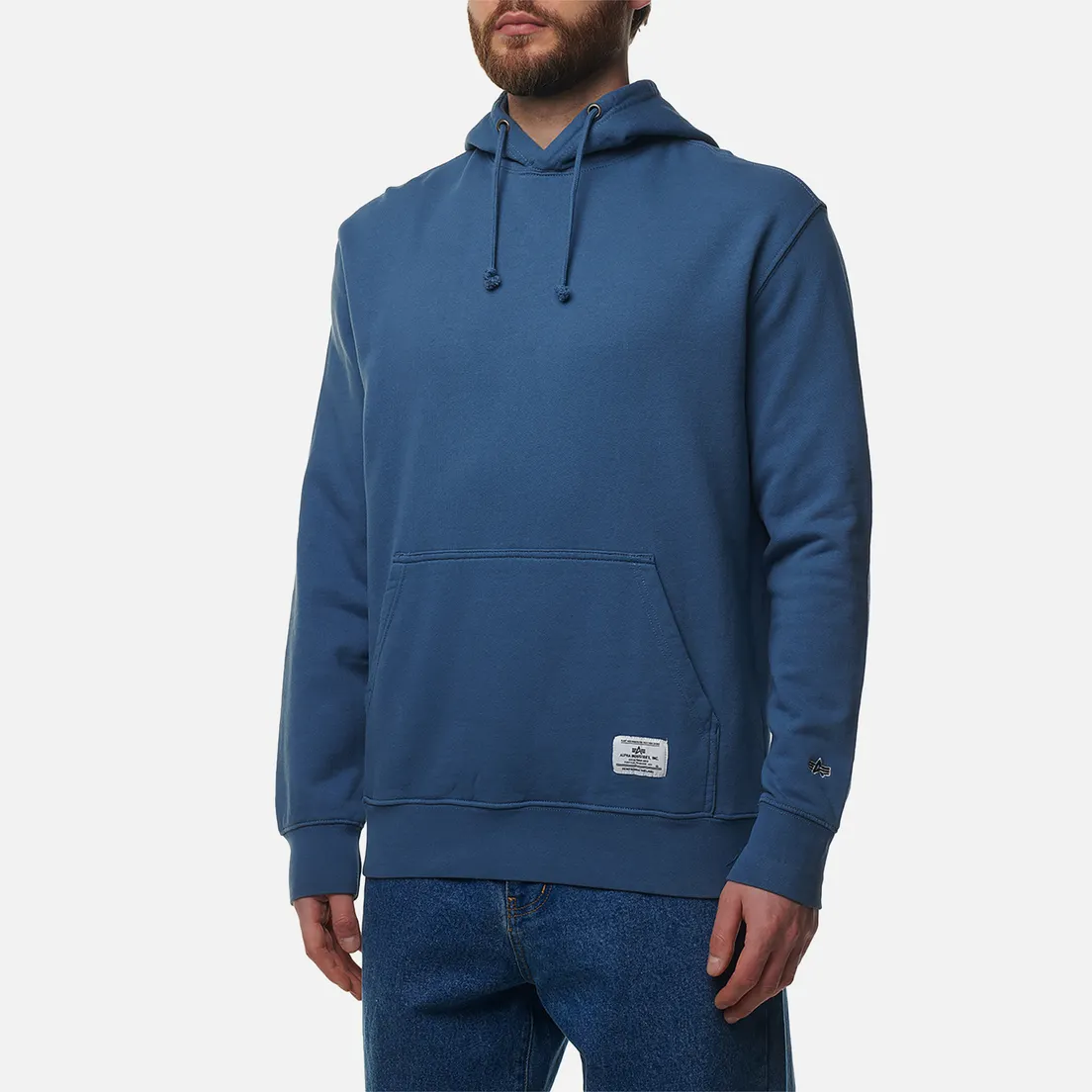 Alpha Industries Мужская толстовка Essential French Terry Hoodie