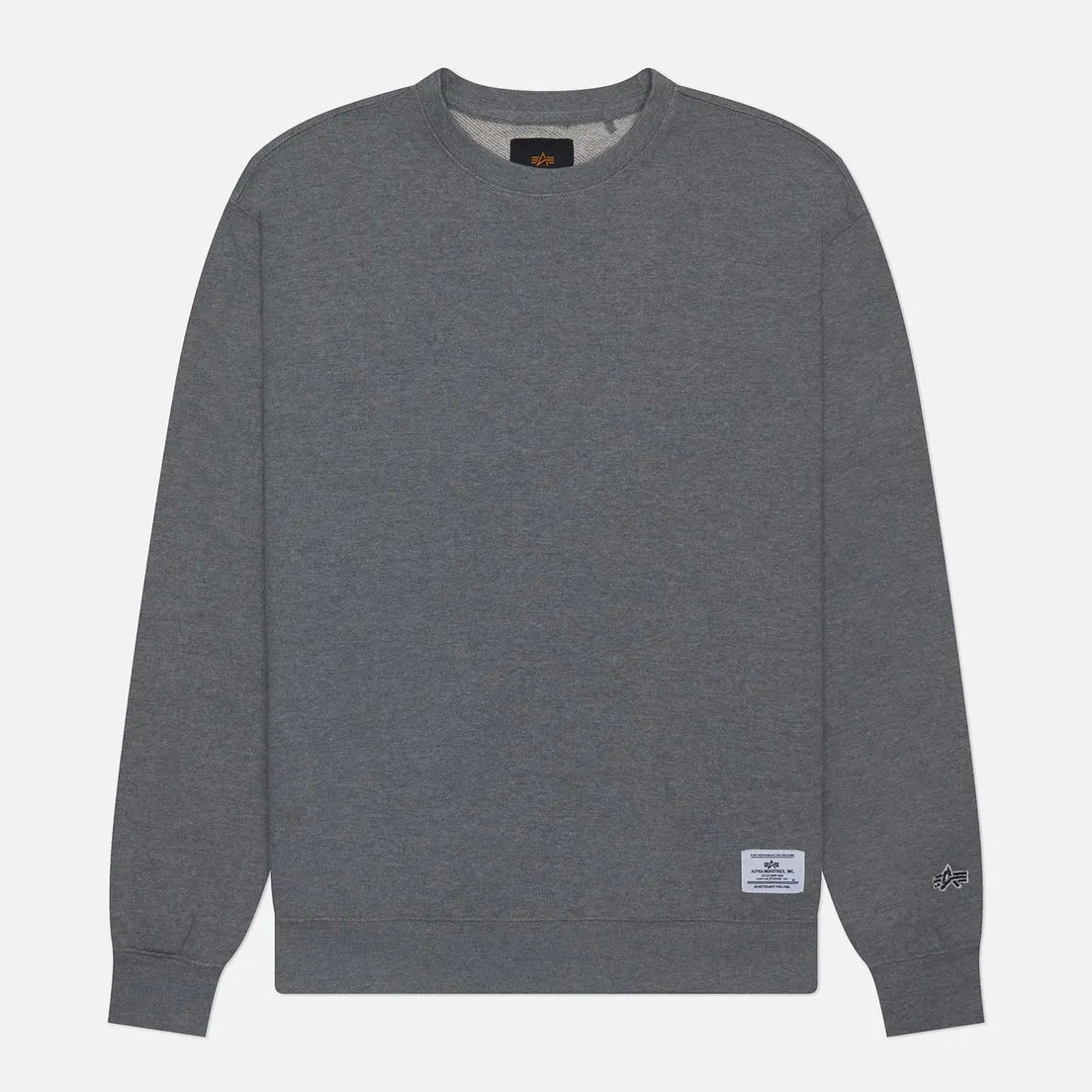 Alpha Industries Мужская толстовка Essential French Terry Crew Neck