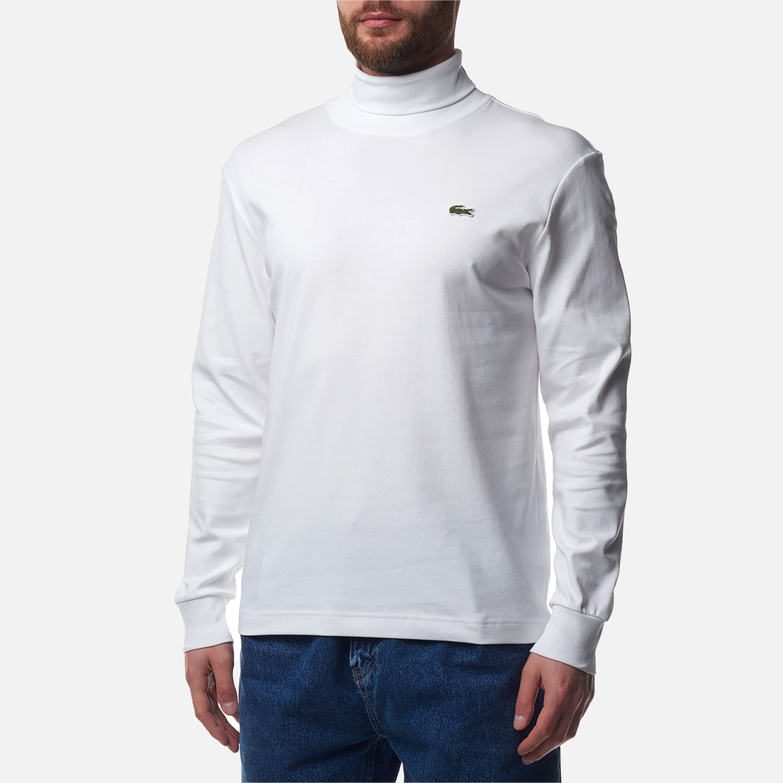 Lacoste Мужской лонгслив Roll Neck