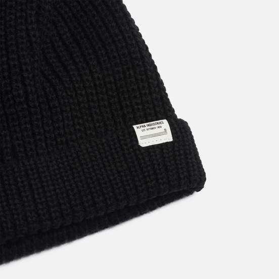 Шапка Alpha Industries Essential Watch Black