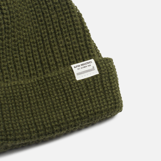 Шапка Alpha Industries Essential Watch Olive