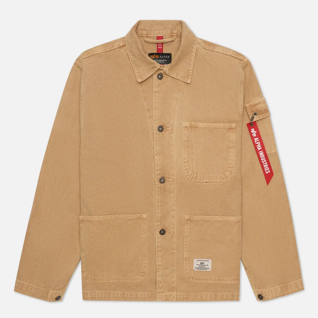 Alpha Industries Мужская рабочая куртка N-3 Mod Utility Chore