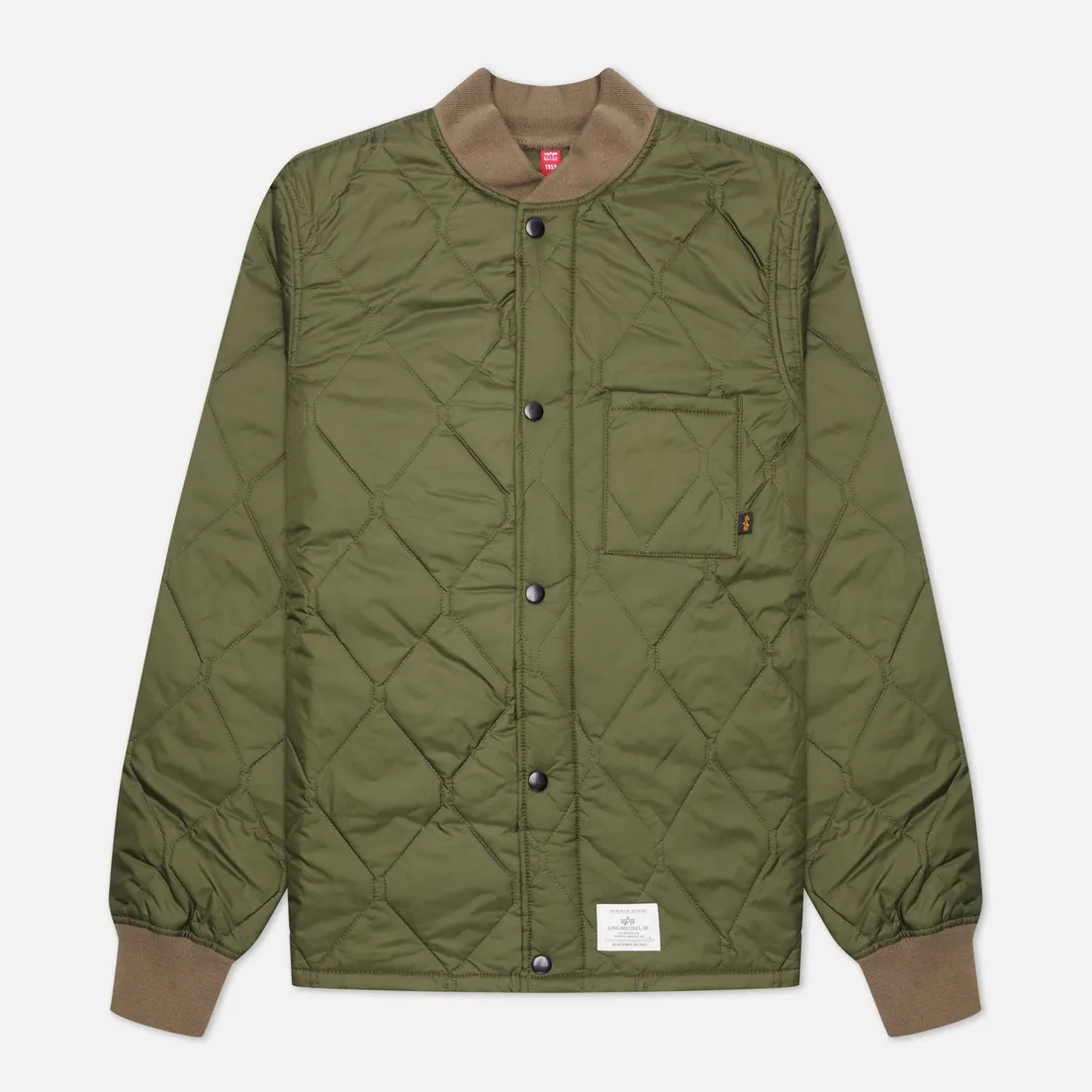 Alpha Industries Мужская стеганая куртка Quilted Utility