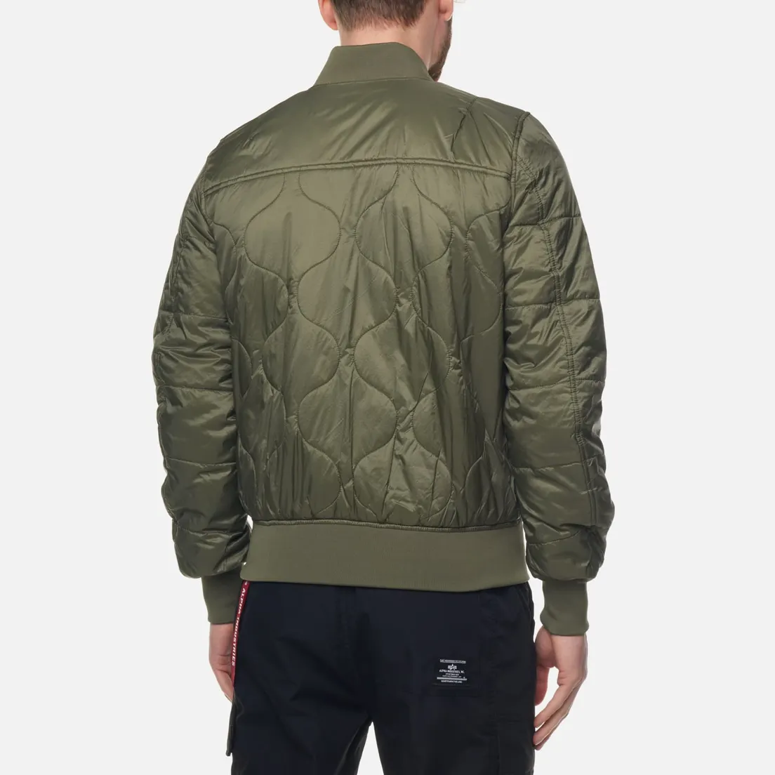 Alpha Industries Мужская куртка бомбер L-2B Quilted Flight