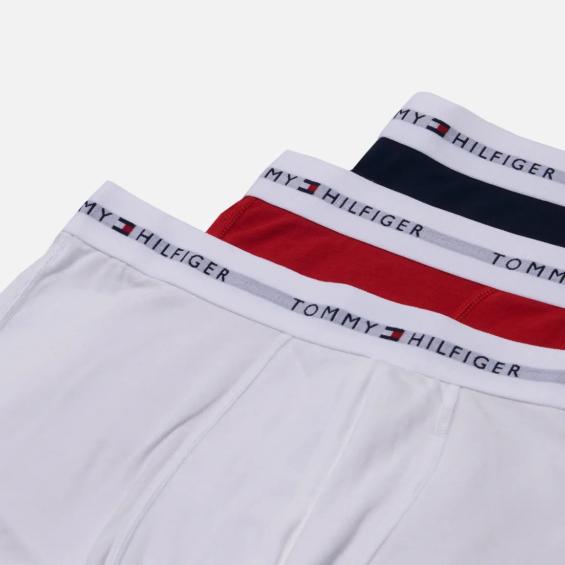 Tommy Hilfiger Underwear Комплект мужских трусов 3-Pack Essential Logo Waistband Trunks